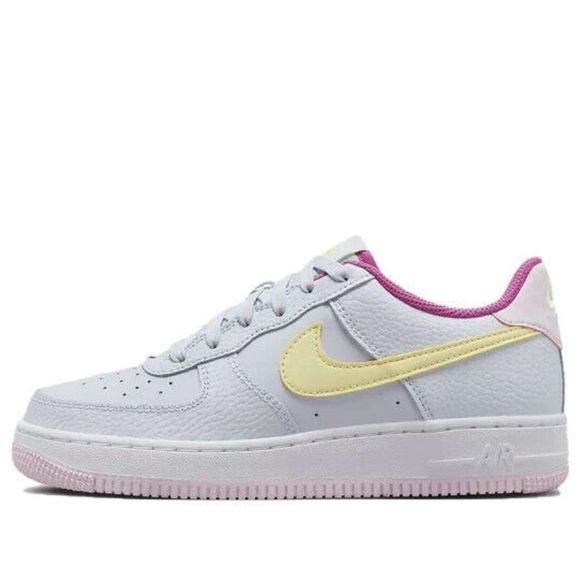 Nike Other - Nike Air Force 1 Low DV7762-001 Big Kids Grey/Cosmic Fuchsia Shoes Size 7 JDJ414